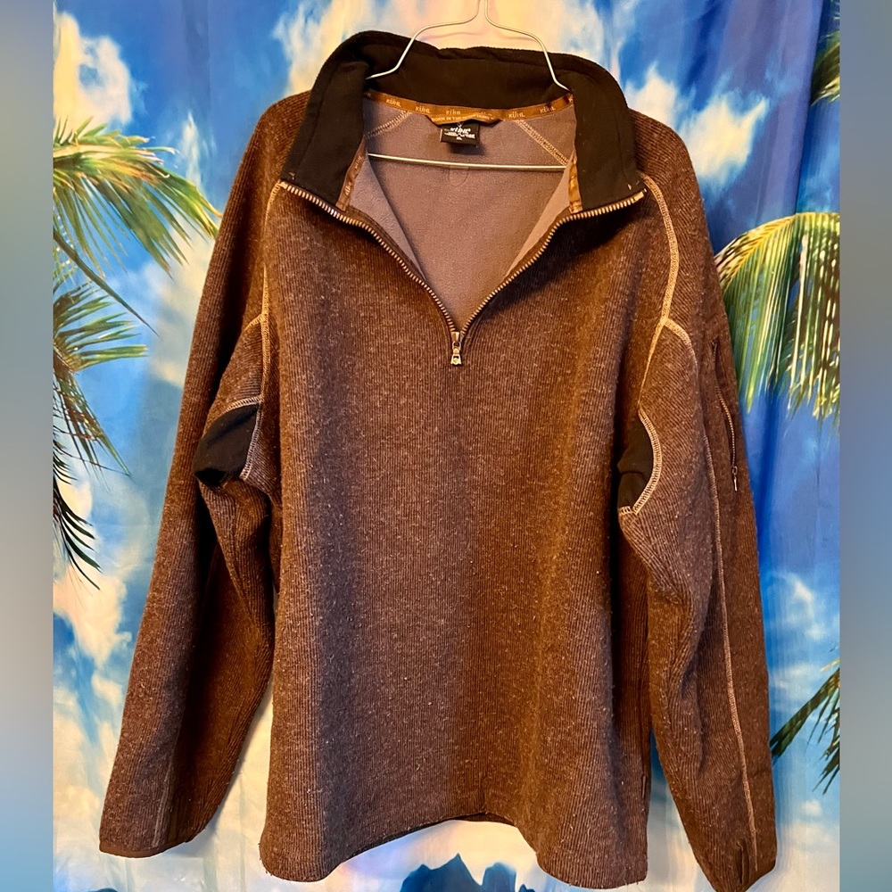 Kuhl XL thermo-core 1/4 zip brown